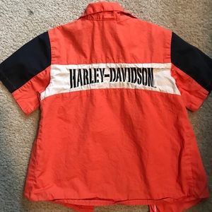Harley Davidson Boys Button Down Shirt